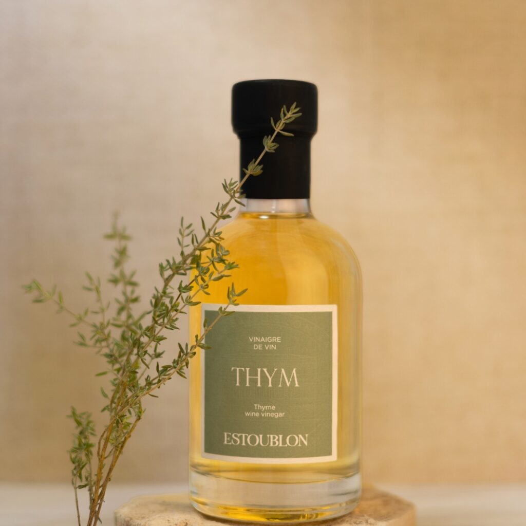 Vinaigre de vin • Thym